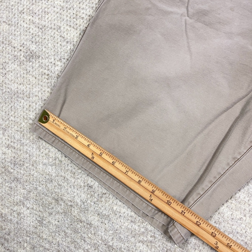 Vintage Y2K Tommy Hilfiger Denim Shorts Men 38 Tan Baggy Jorts Baggy Loose Skate - Picture 9 of 14